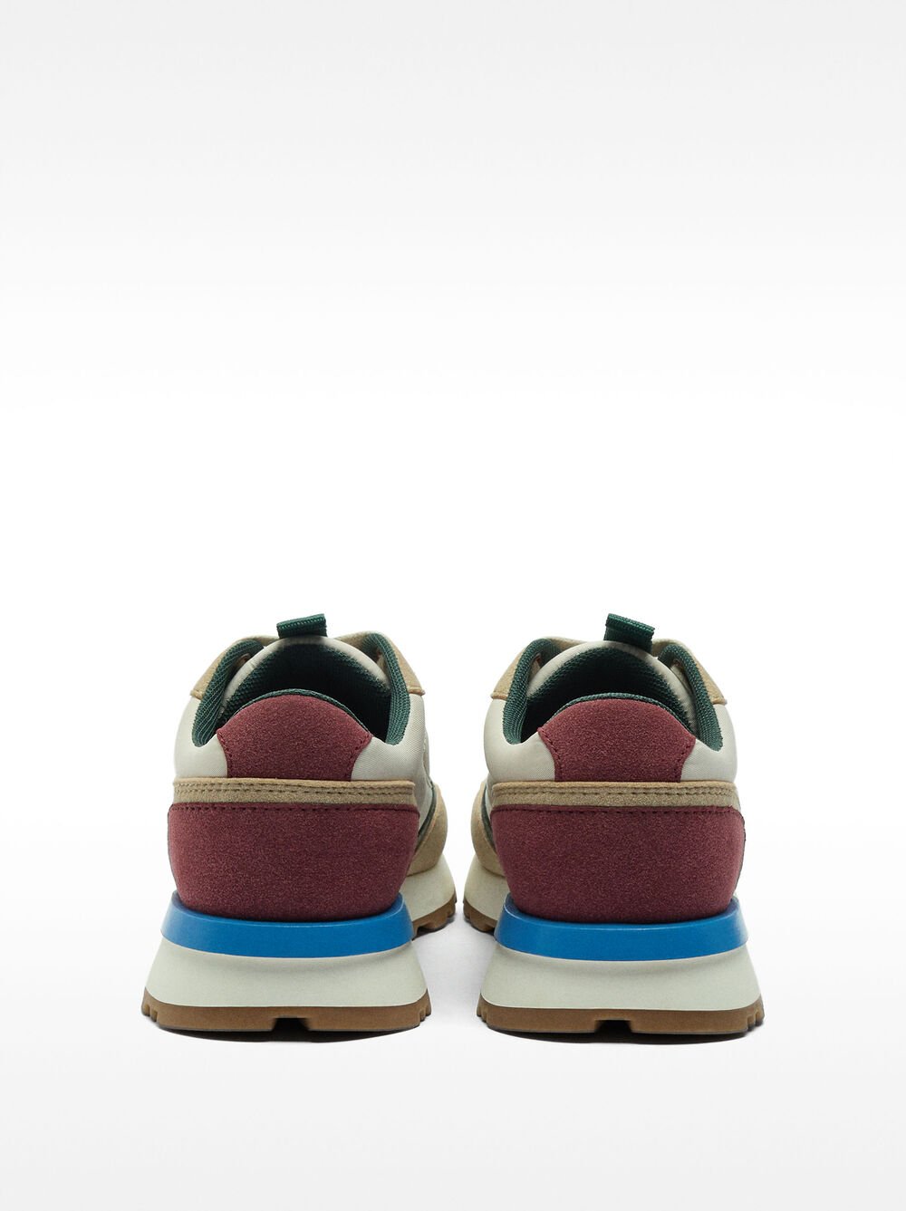 Sapatilhas contraste multicor