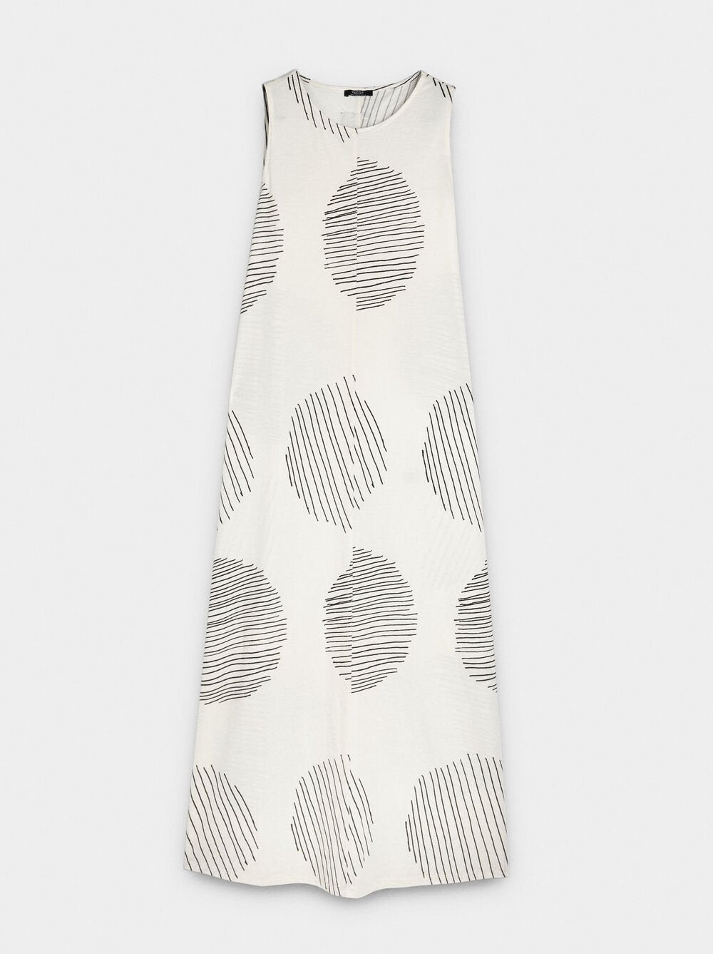 Vestido comprido estampado