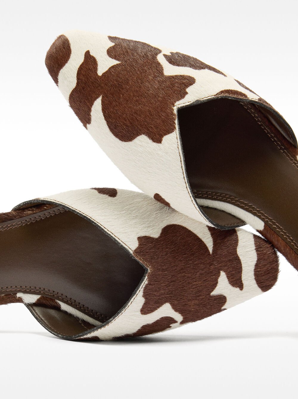 Sabrinas de pele com pelo