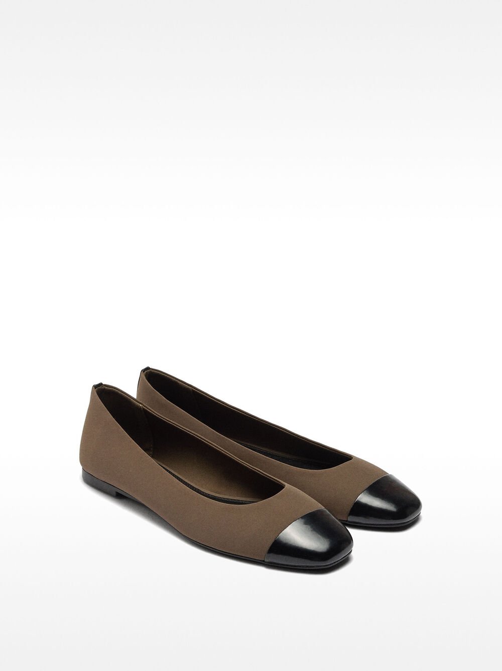 Sabrinas em tecido bicolor