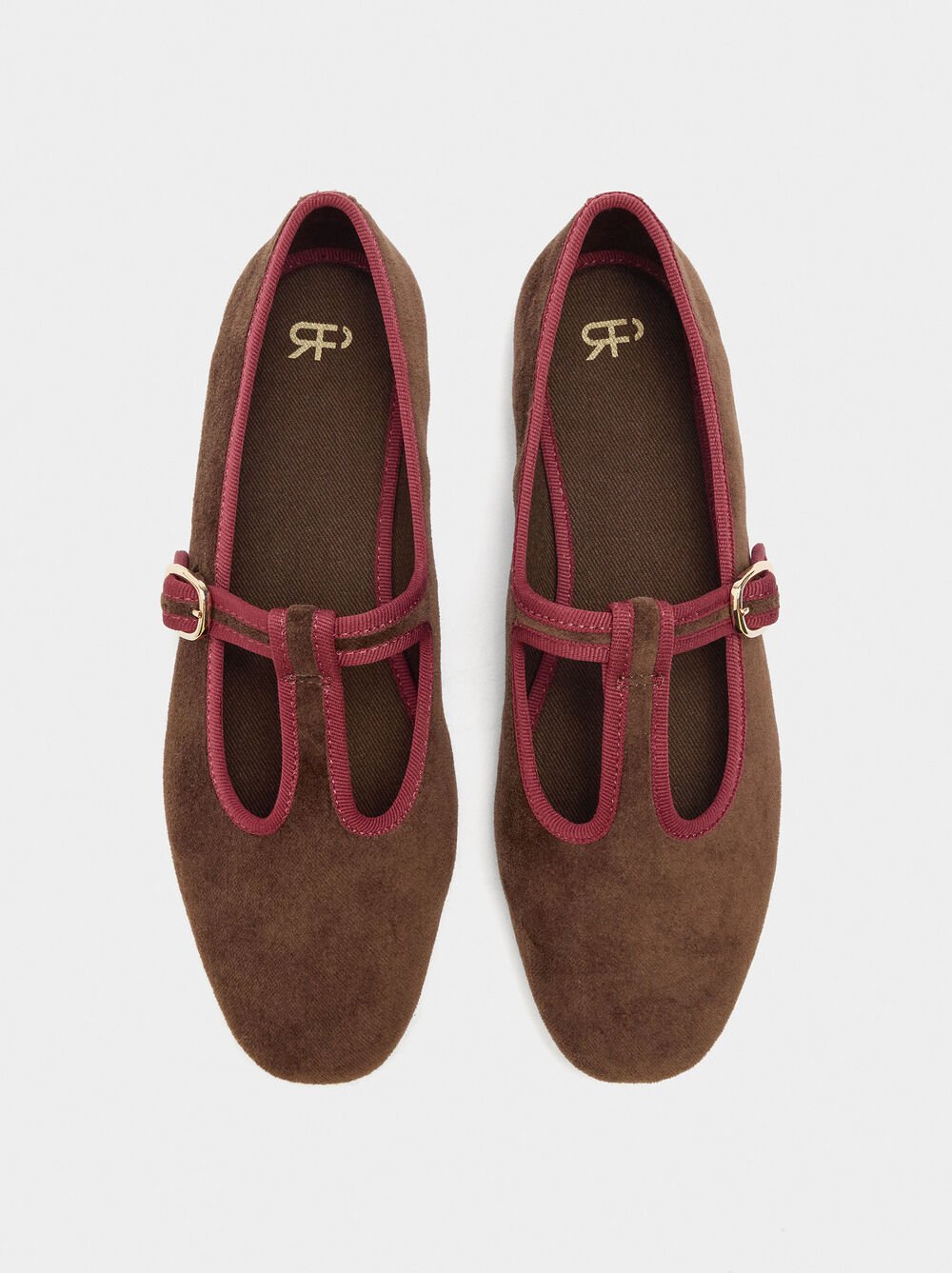 Sabrinas t-bar com textura suave