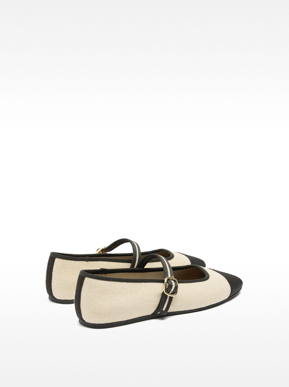 Sabrinas em tecido bicolor