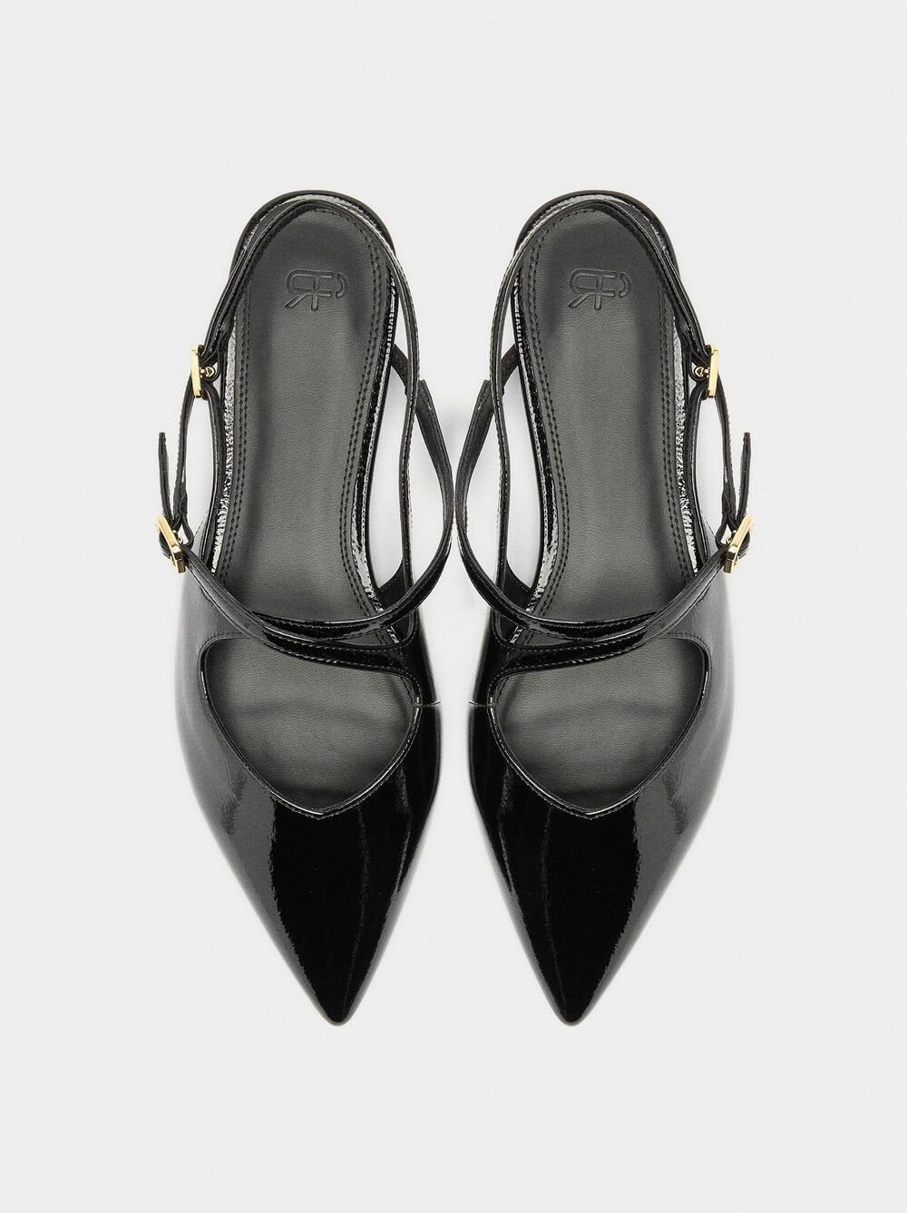 Sabrinas mules com fivelas