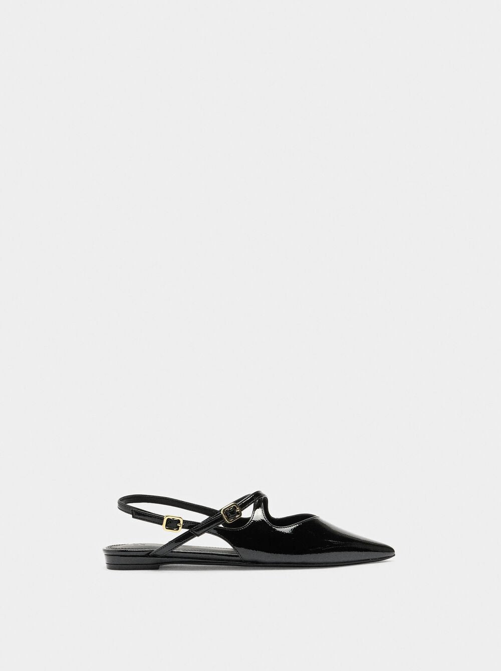 Sabrinas mules com fivelas