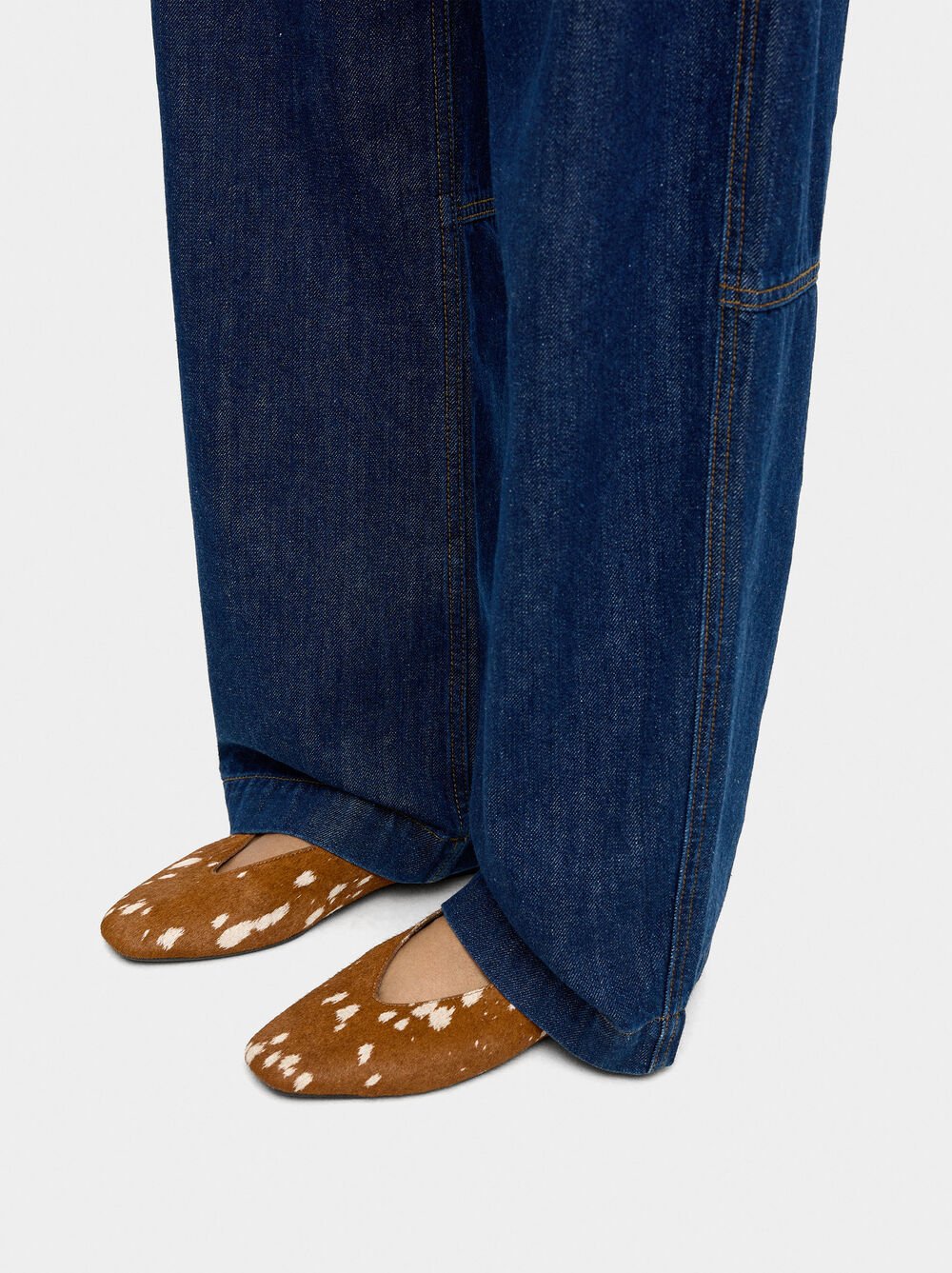 Sabrinas de pele estampado animal