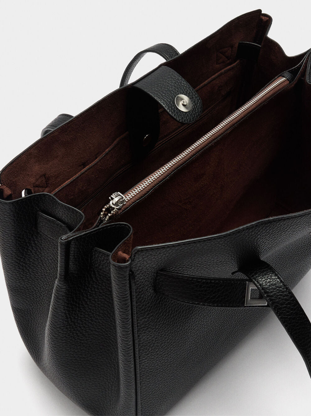 Mala para portátil com textura