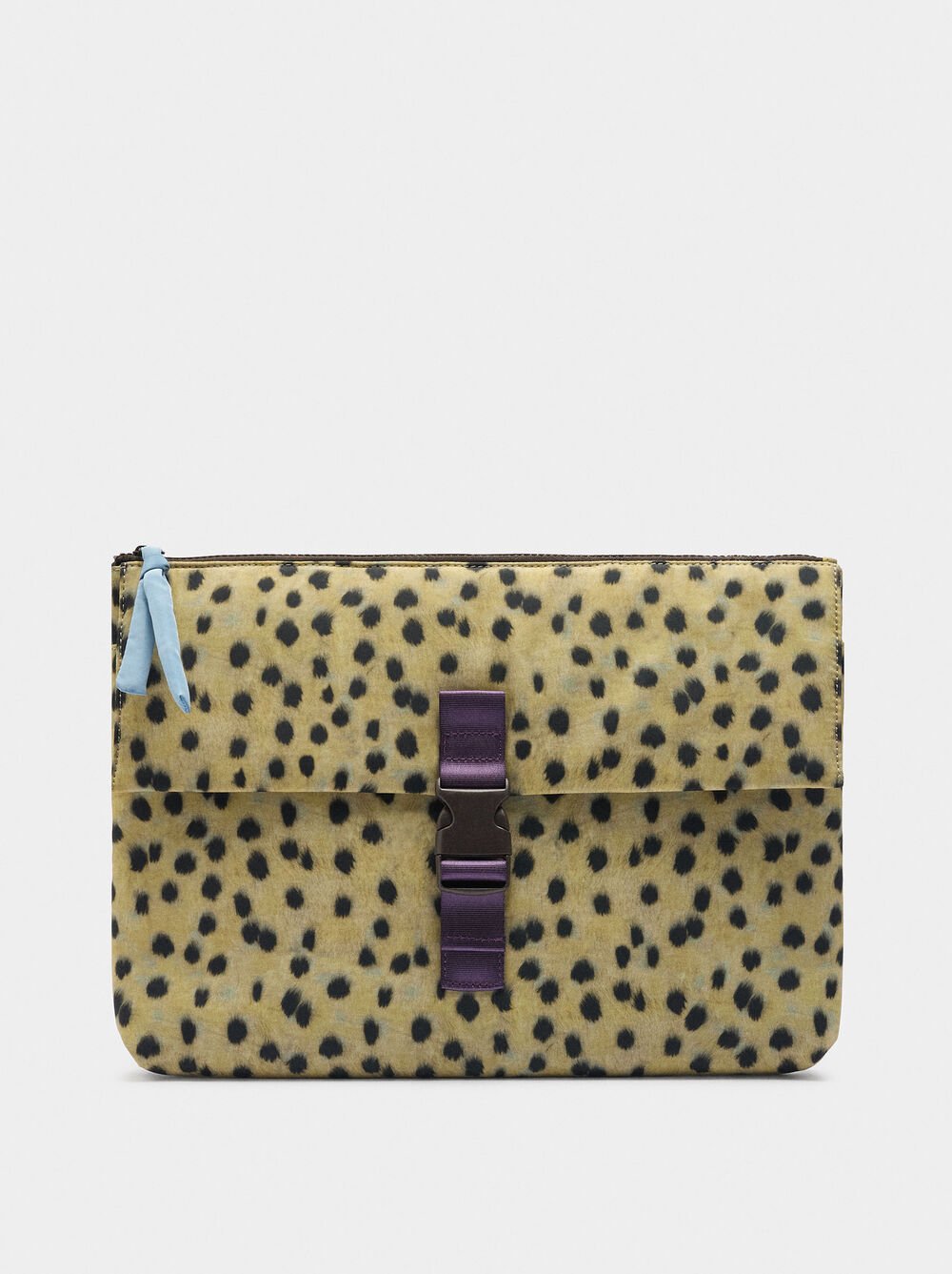 Capa para portátil de nylon estampado animal 13"