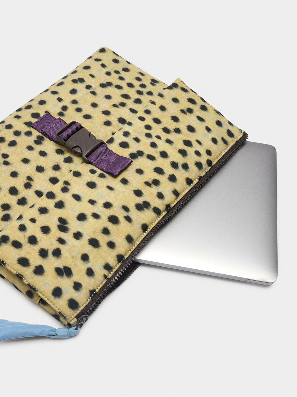 Capa para portátil de nylon estampado animal 13"