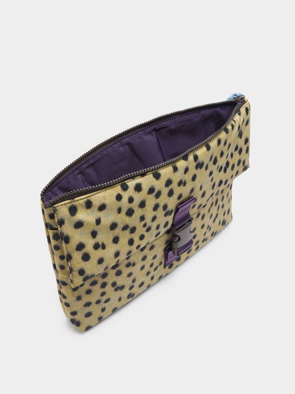 Capa para portátil de nylon estampado animal 13"