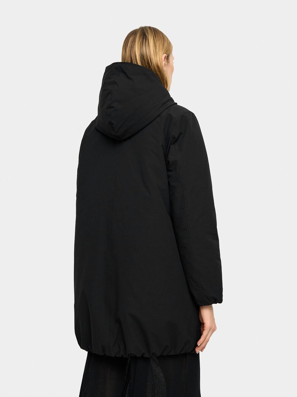 Casaco acolchoado com capuz