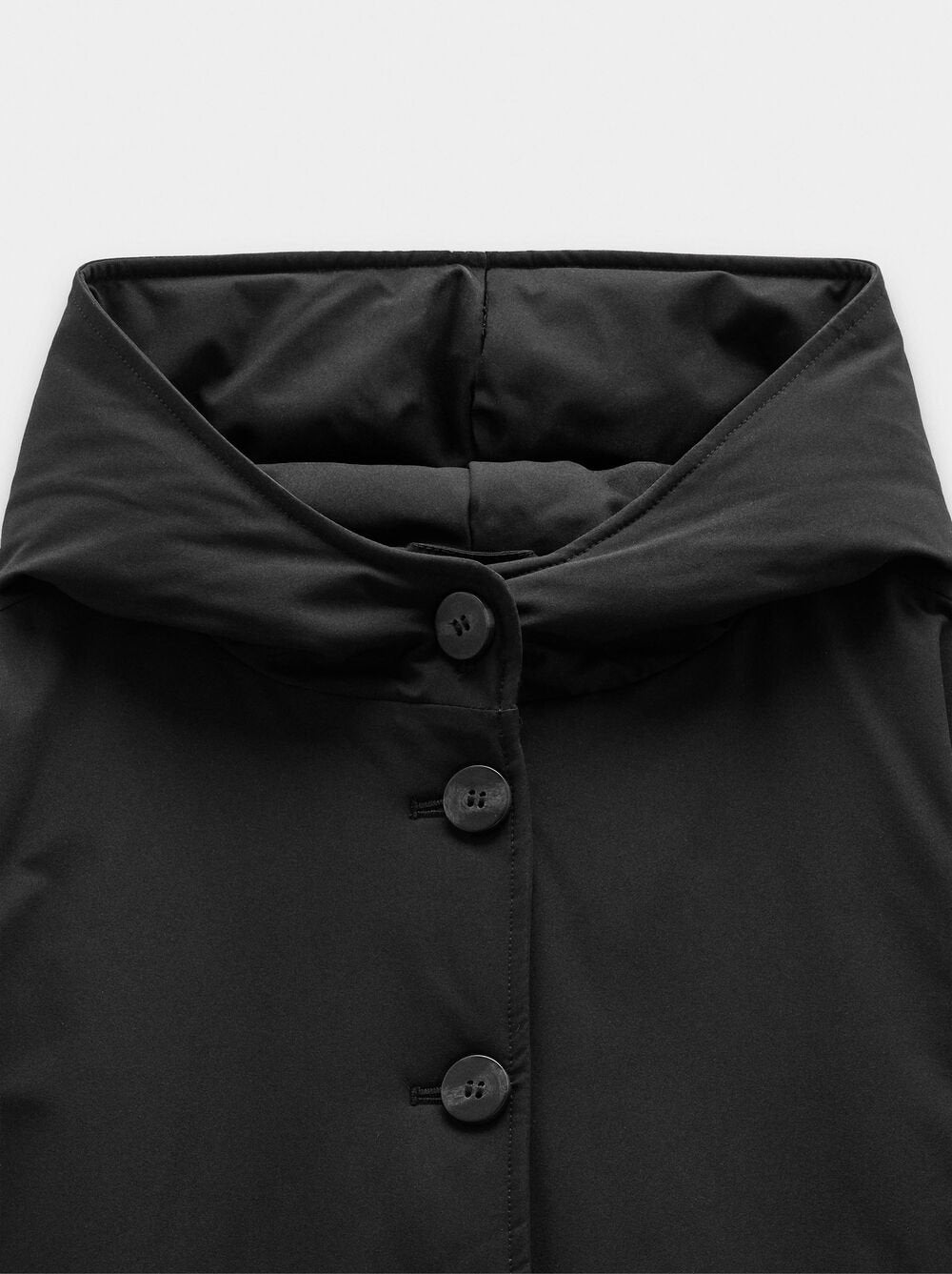 Casaco acolchoado com capuz