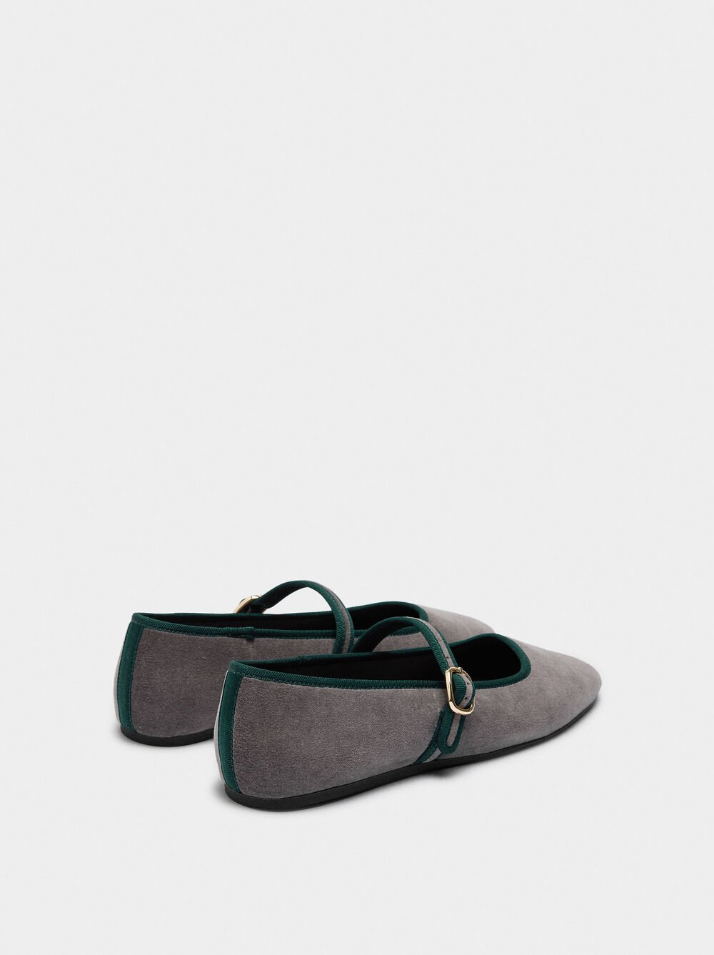 Sabrinas de tecido contraste