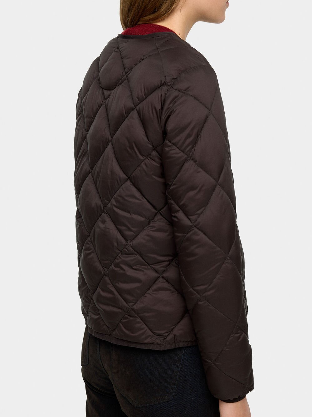 Casaco acolchoado dobrável