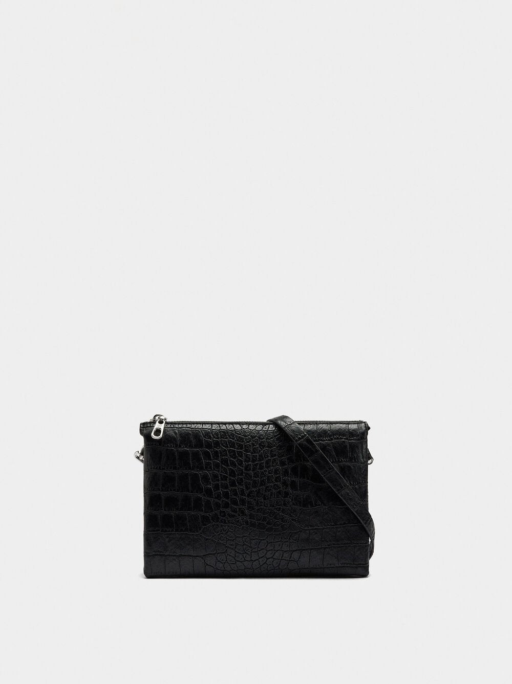 Mala tiracolo com gravado animal