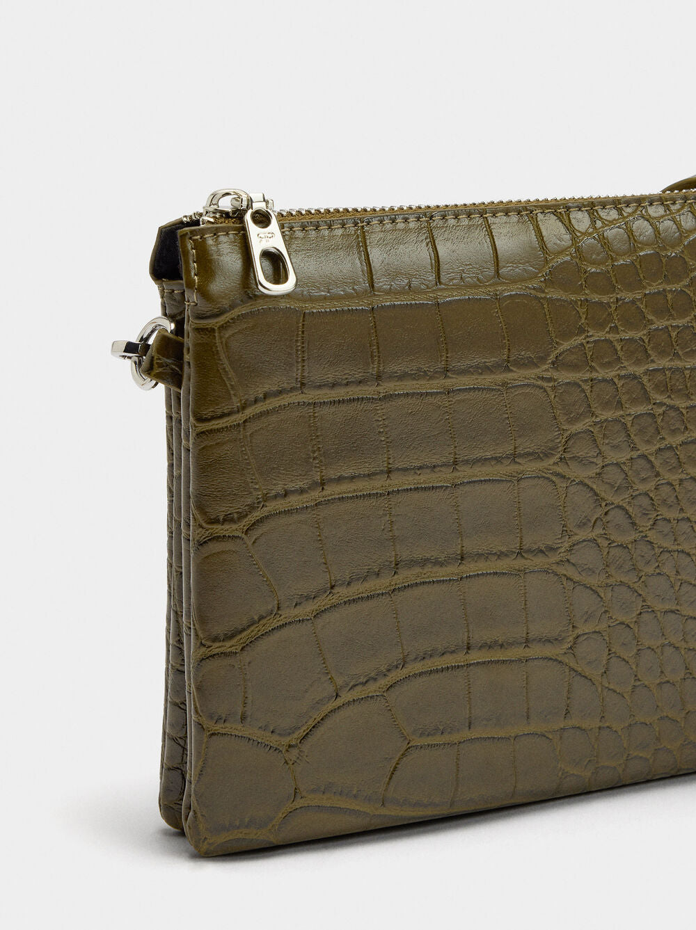 Mala tiracolo com gravado animal