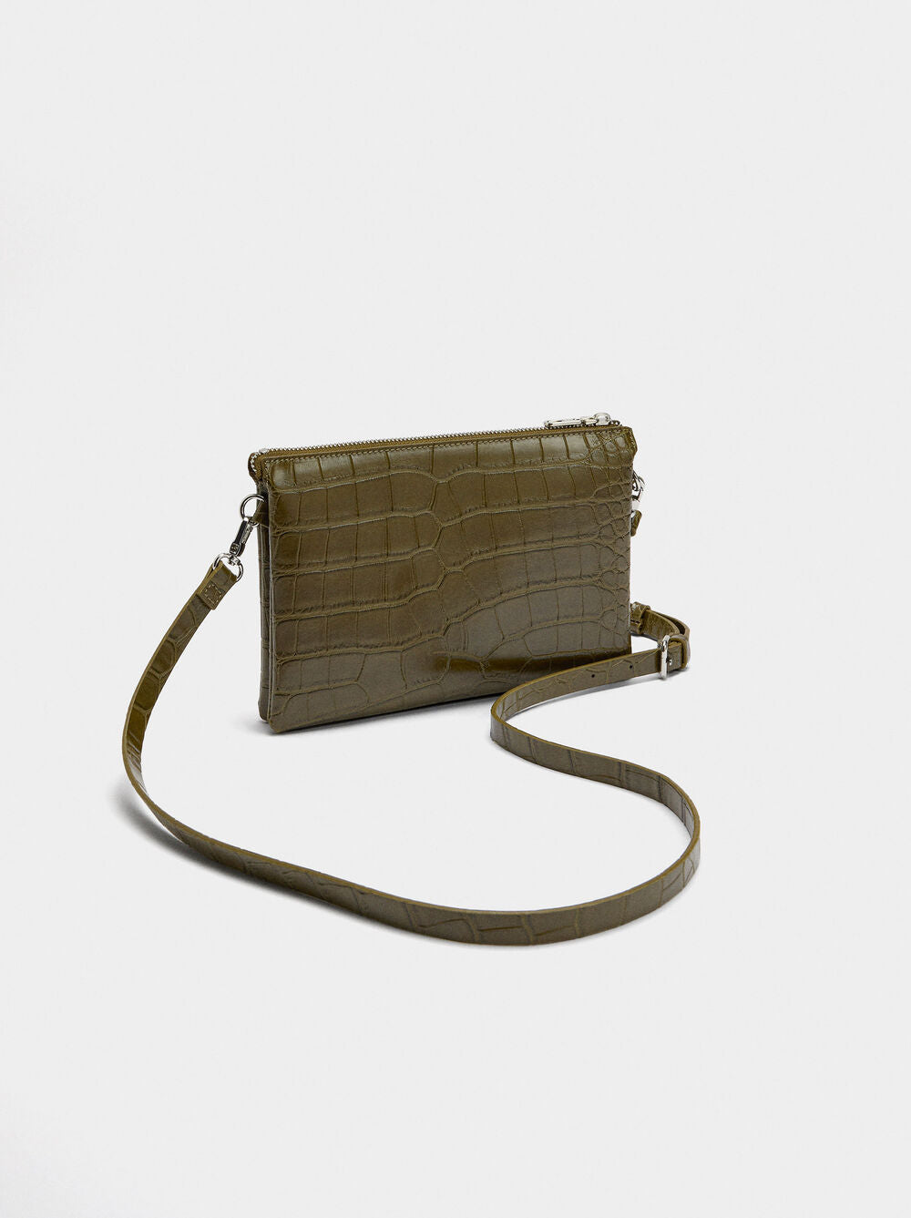 Mala tiracolo com gravado animal