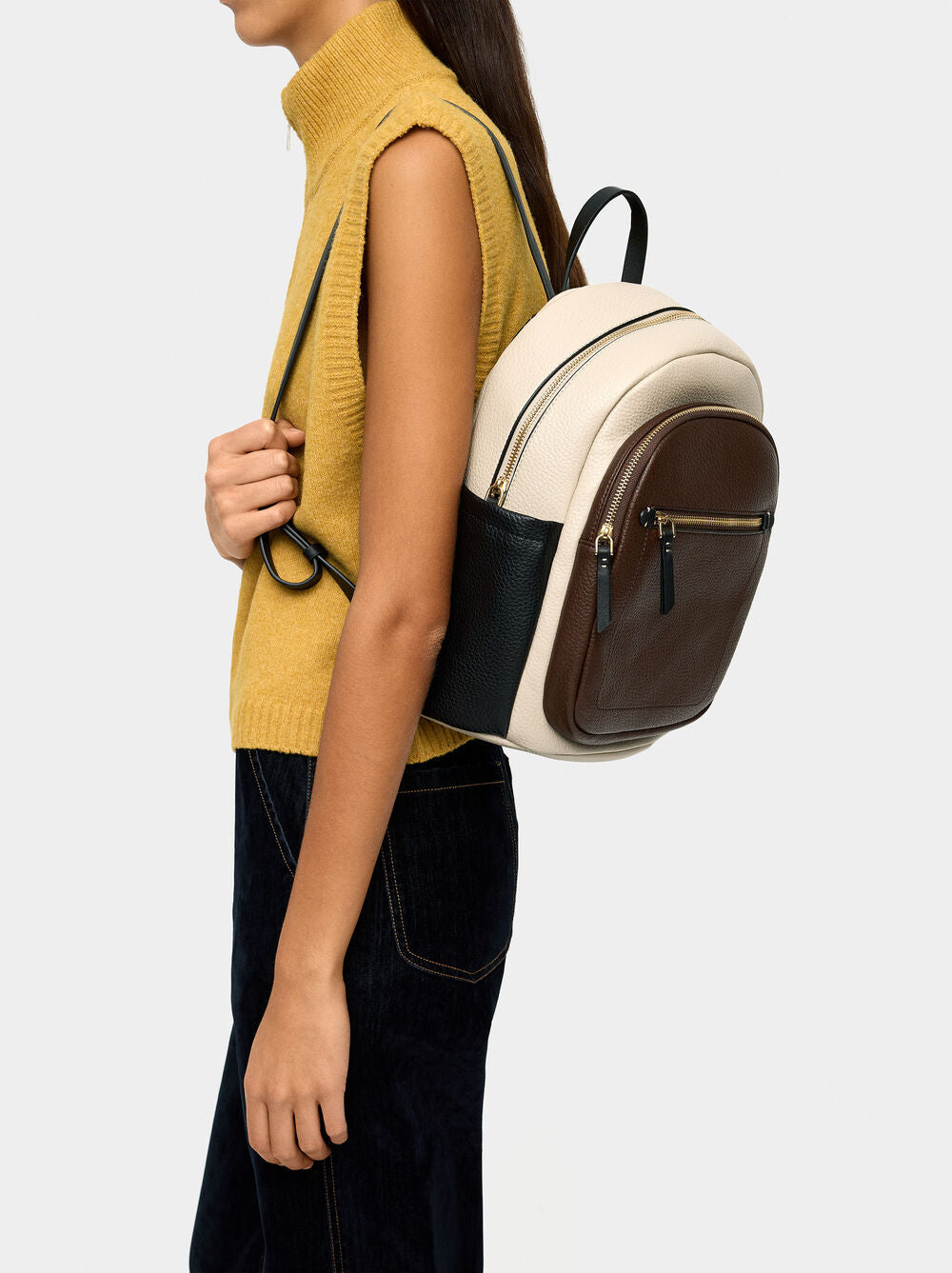 Mochila color block