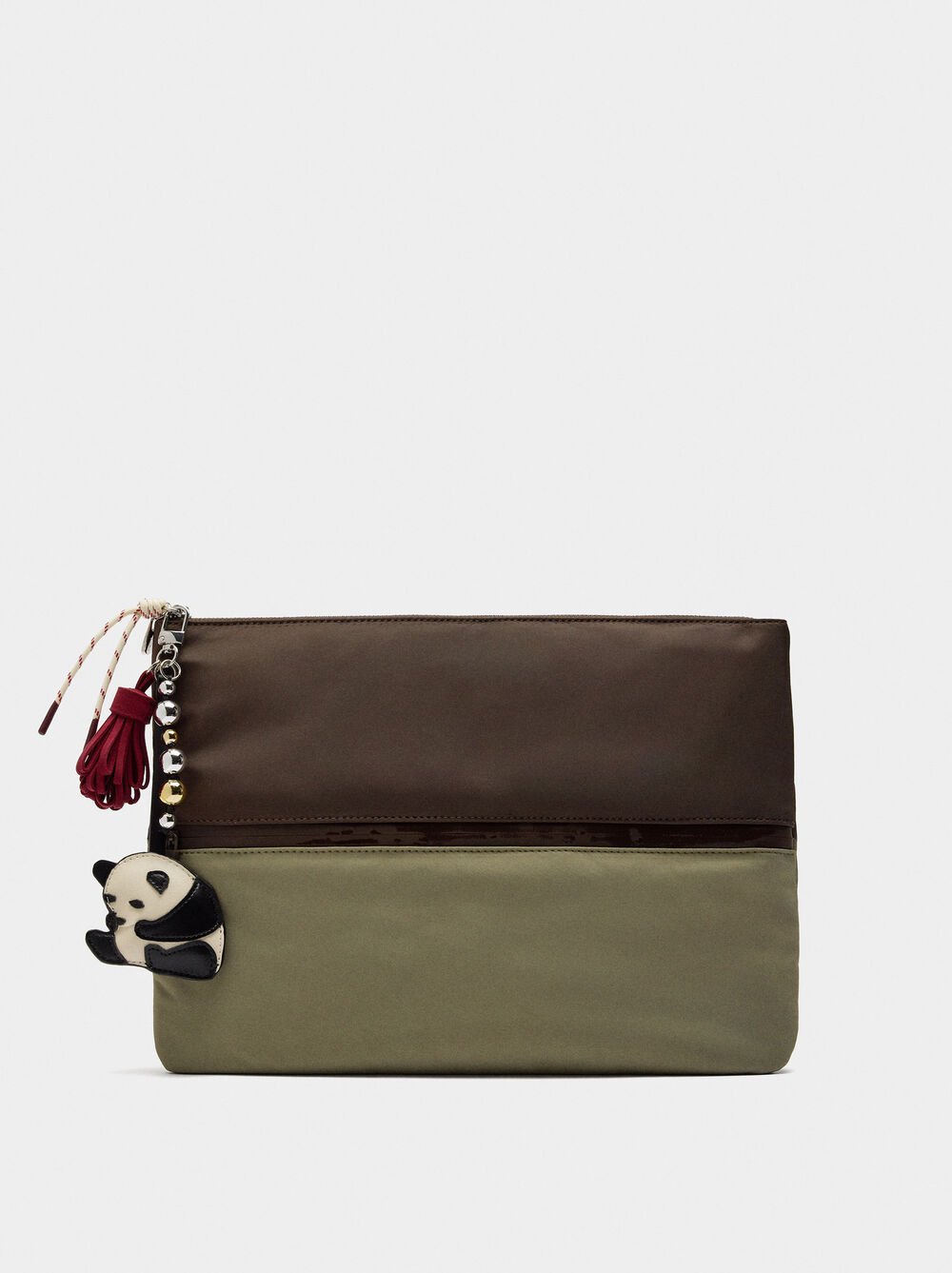 Capa de nylon para portátil com charm 13"