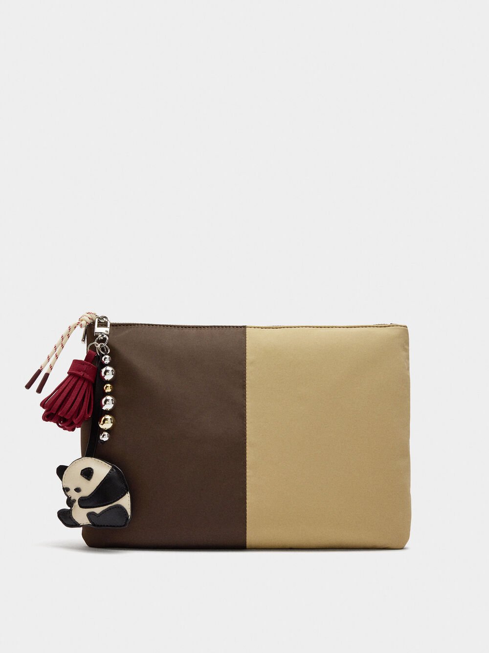 Capa de nylon para tablet com charm 13"