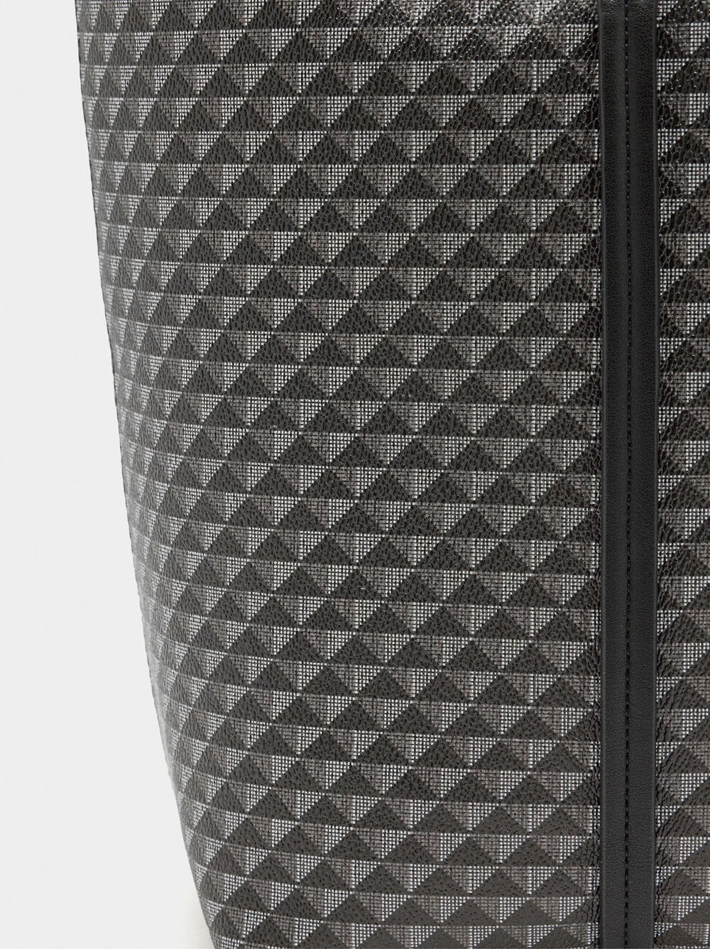 Mala shopper estampada bolsa removível