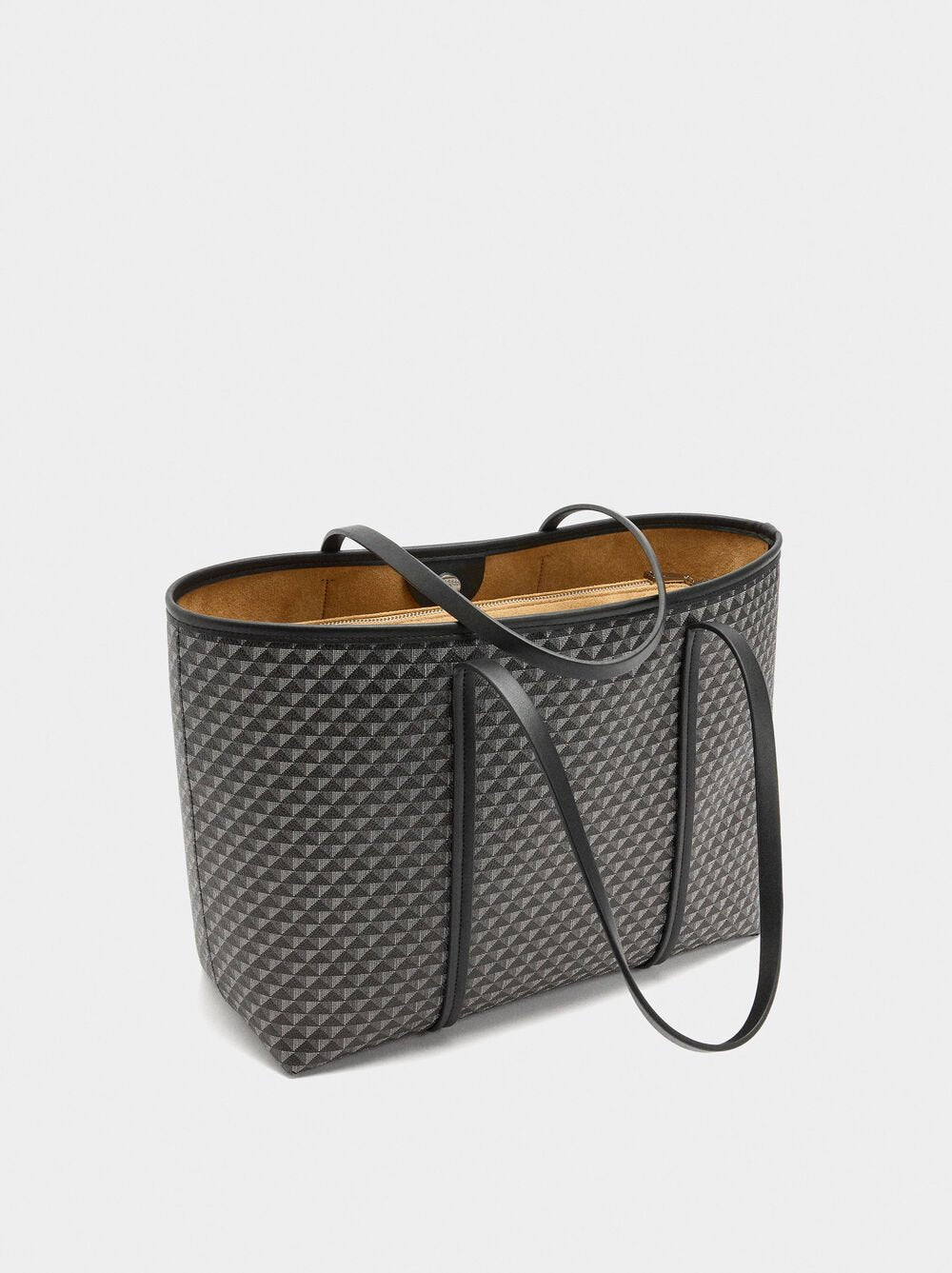 Mala shopper estampada bolsa removível