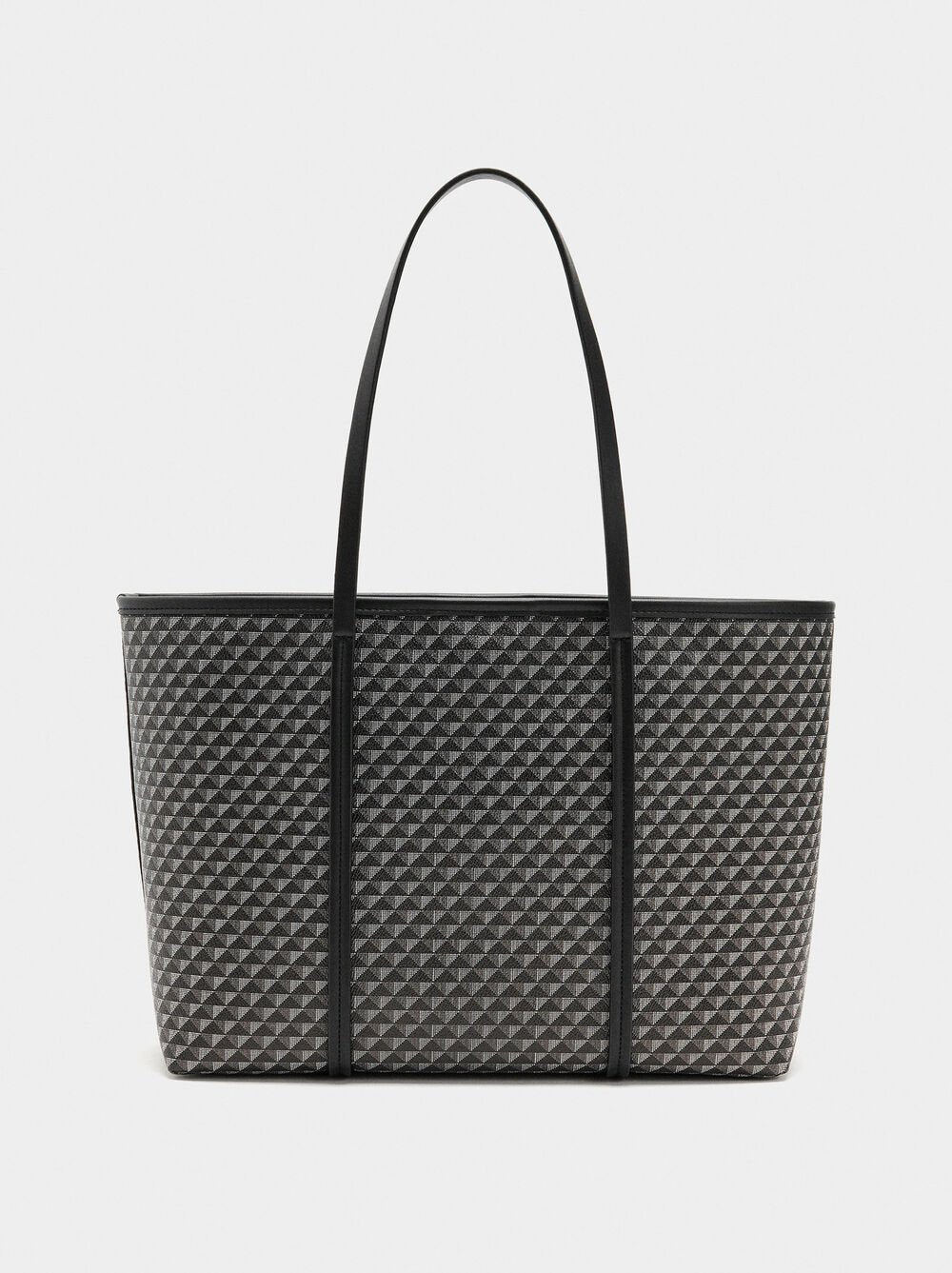 Mala shopper estampada bolsa removível