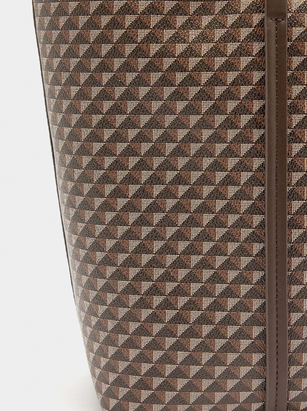 Mala shopper estampada bolsa removível