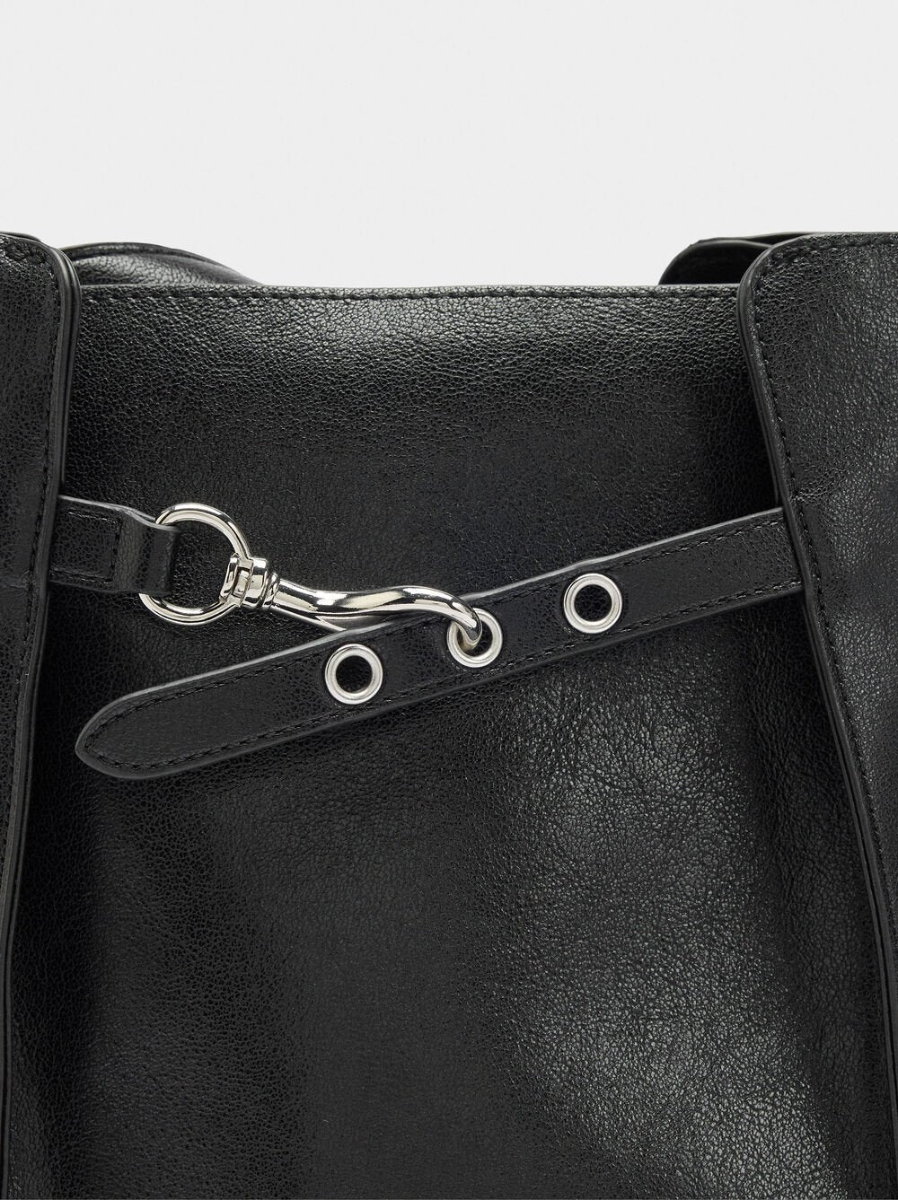 Mala bucket com dobras laterais