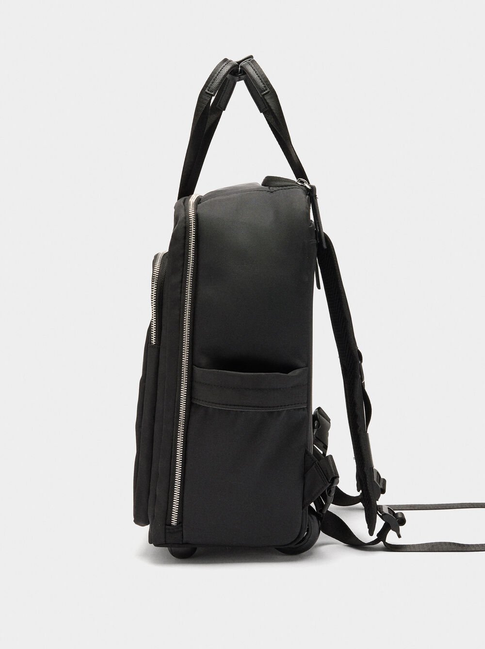 Mochila de nylon com rodas