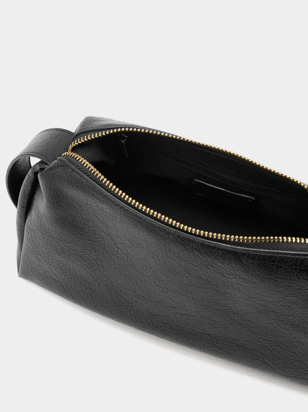 Mala tiracolo efeito craquelê