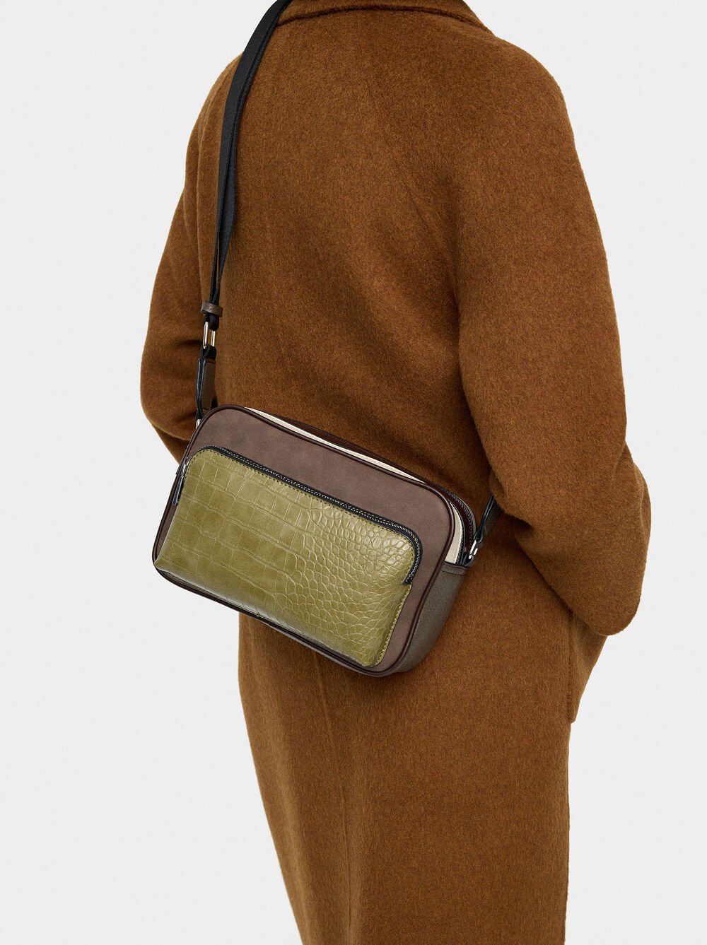 Mala tiracolo patchwork