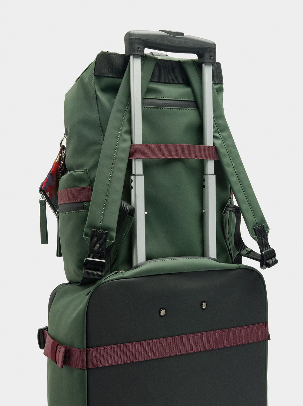 Mochila de cabine textura suave