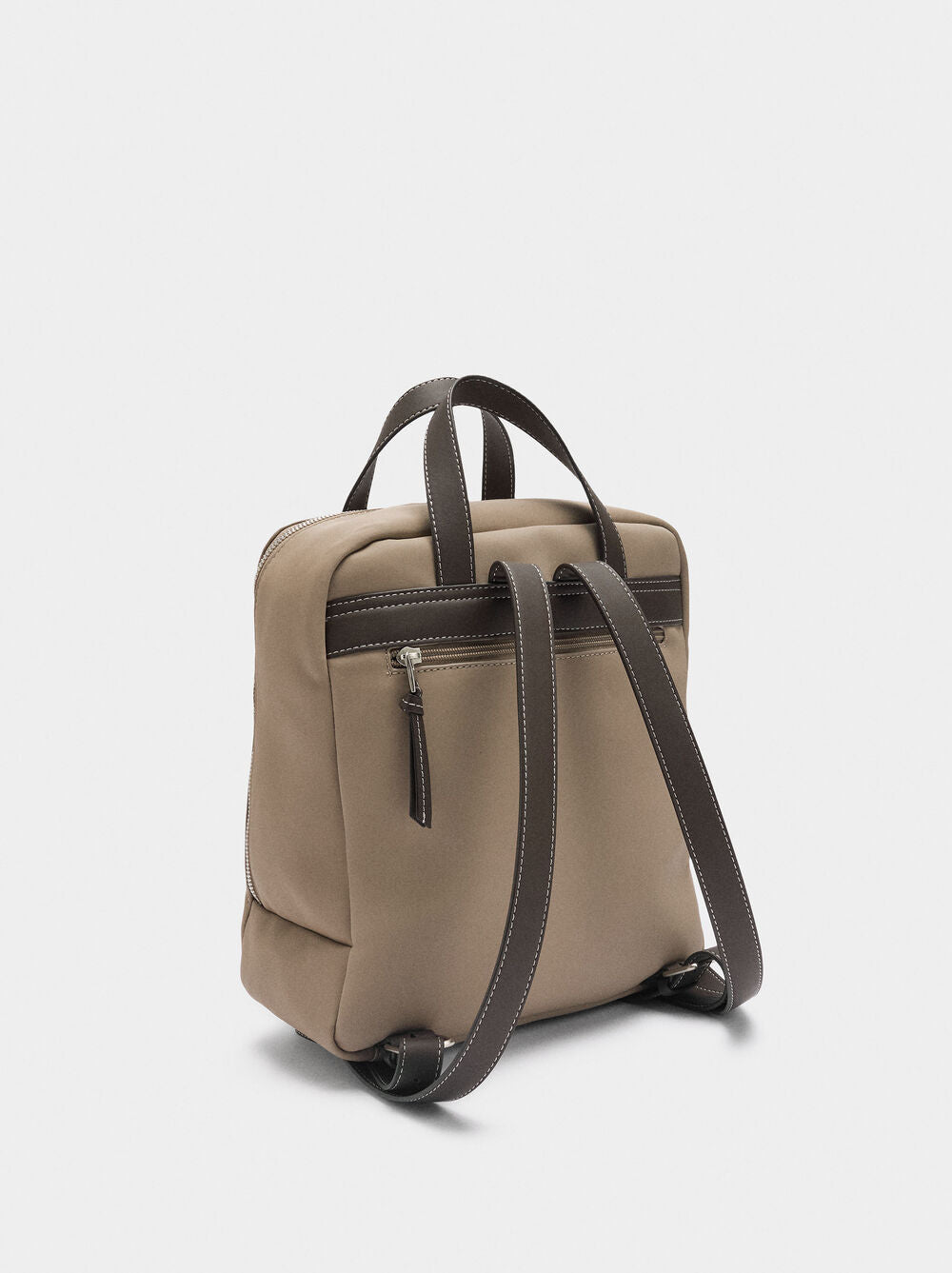 Mochila efeito nylon