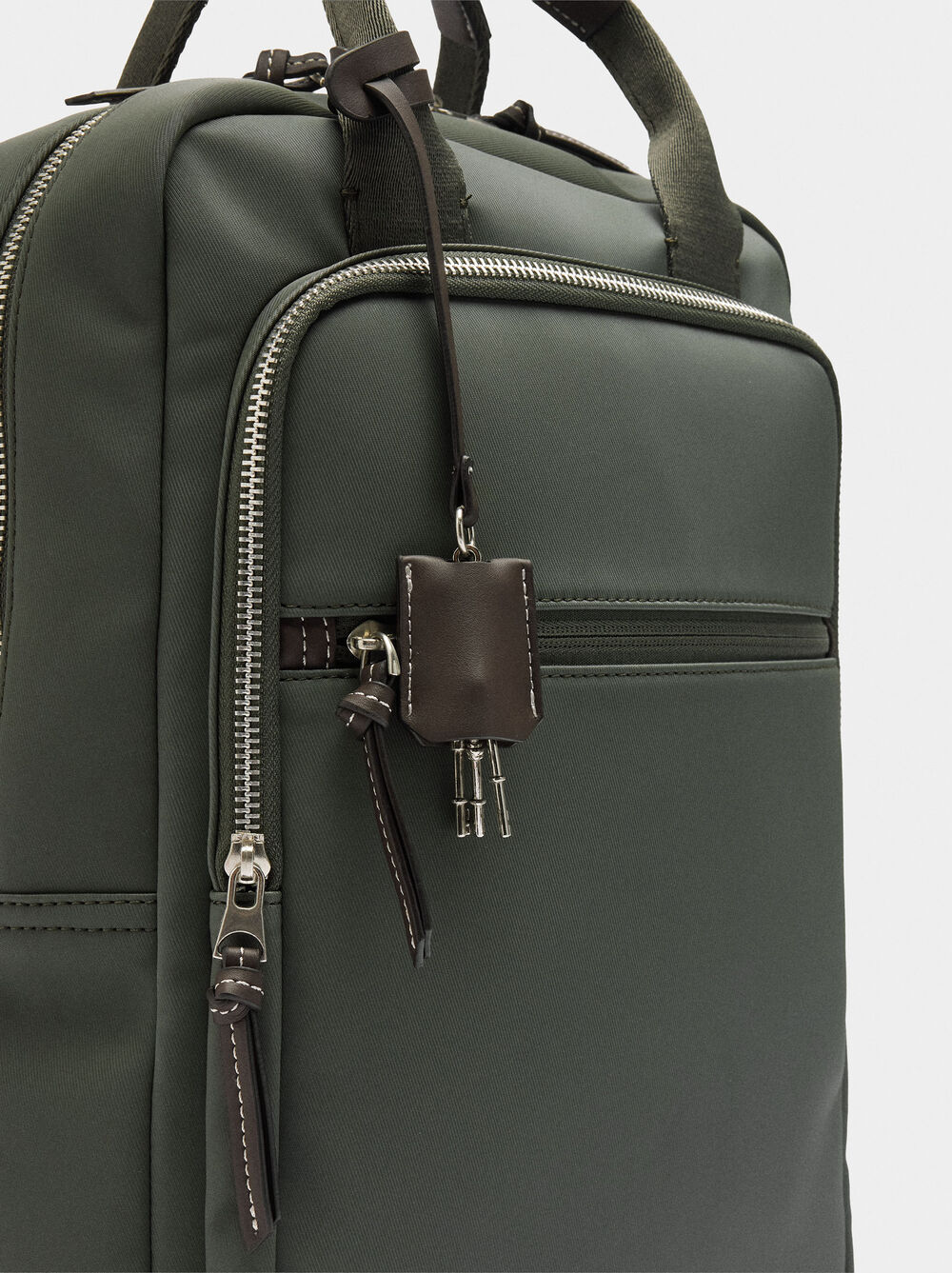 Mochila para portátil 15" efeito nylon