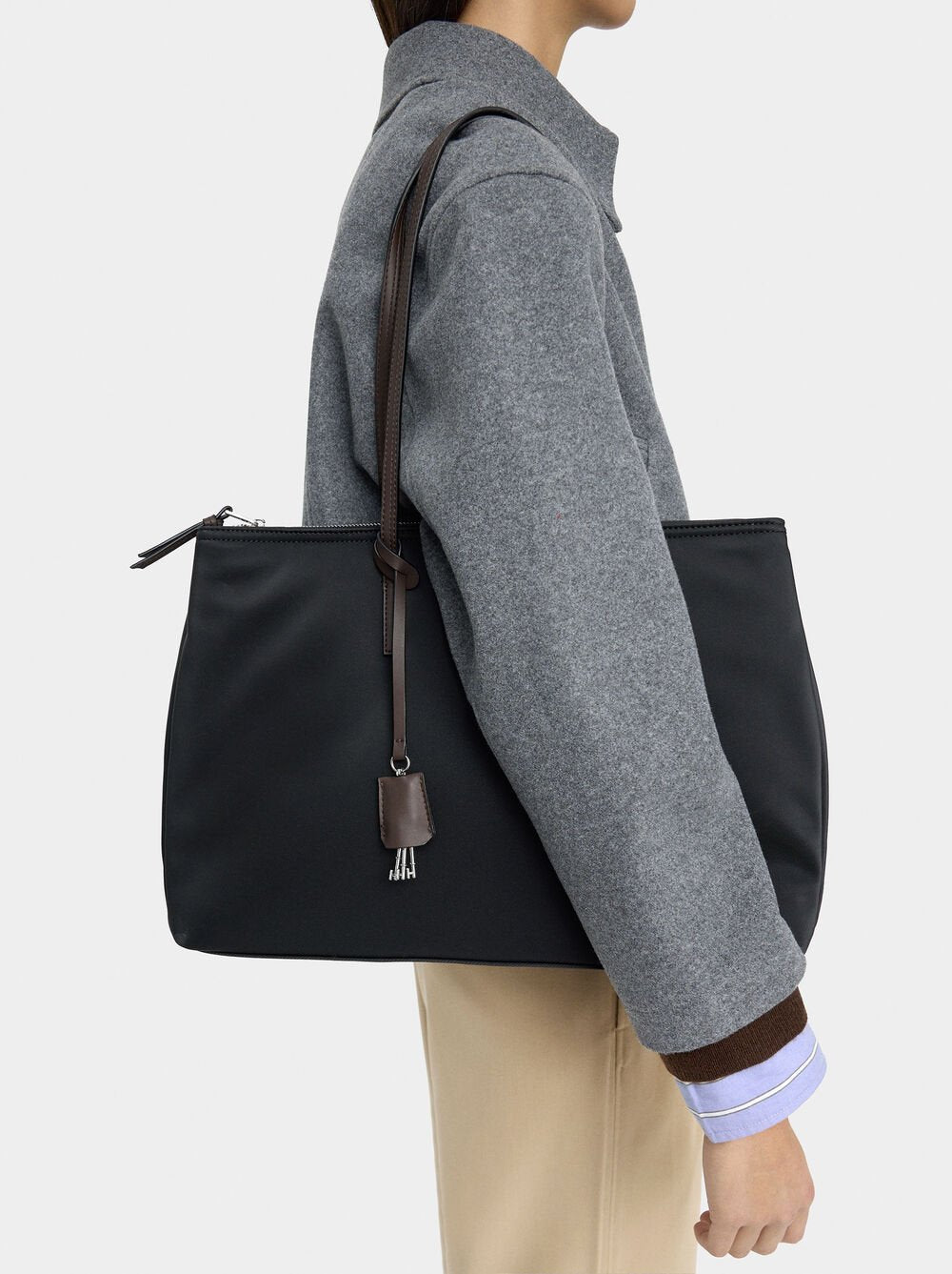 Mala para portátil 13" efeito nylon